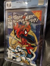 Moon Knight #57 CGC 9.6 WHITE PAGES - NOT pressed or cleaned!  Spider-Man
