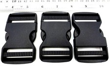Webbing Buckle Fit For 1 1/2" 38mm Wide Strap Use With Bag Pack Luggage Durable!