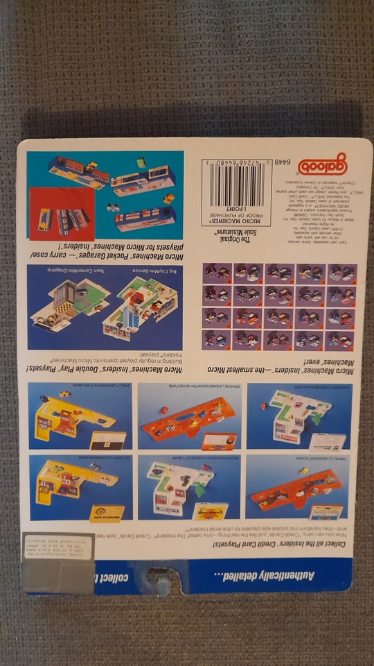 Galoob Micro Machines Credit Card Playset - Permis De Conduire Aventure Pays 6448