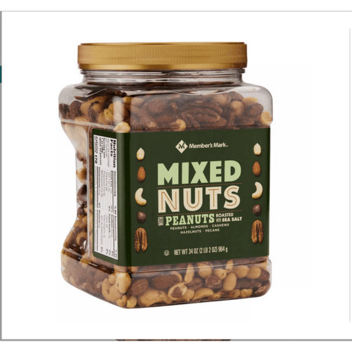 Member's Mark Unsalted Deluxe Mixed Nuts (34 oz.) eBay