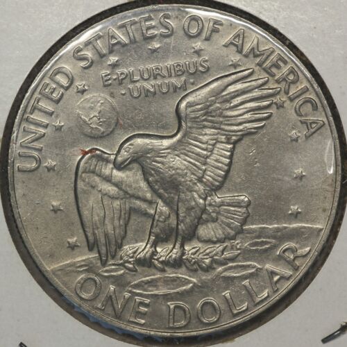 1 dollaro Eisenhower 1974 - rivestito non circolato - Foto 2 di 2