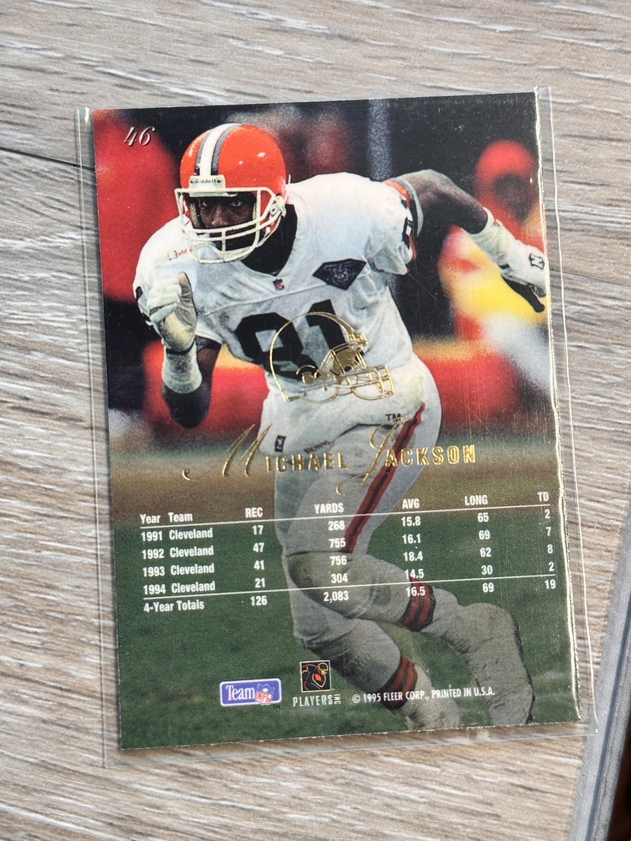 46 Michael Jackson Cleveland Browns 1995 Flair | eBay