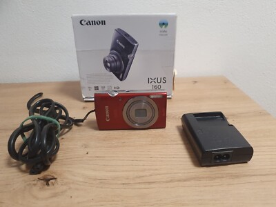 Canon IXUS 160 Schwarz - Kompakte Digitalkamera - 20 MP