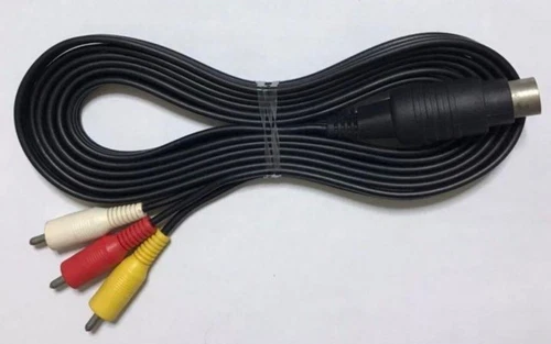 NEC PC Engine Core Grafx Duo - Official AV Video Cable - Fully Working - Japan