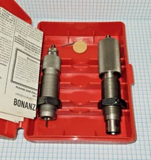 Bonanza 6.5 REM MAG 2pc FL Benchrest Die Set - New -STOCK PHOTO, SEE DESC