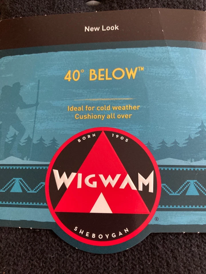 CALCETINES NEGROS WIGWAM 40 BAJO PESO PESADO F2230 UNISEX TALLA GRANDE NUEVOS CON ETIQUETA Foto 2 de 4