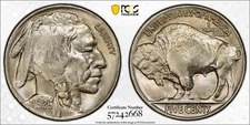 PCGS MS65+ 1926 Buffalo Nickel Plus Green CAC Sticker