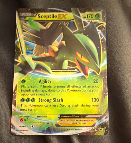 Sceptile EX XY53 Black Star Promo - Full Art - Pokemon Card XY 2015 NM