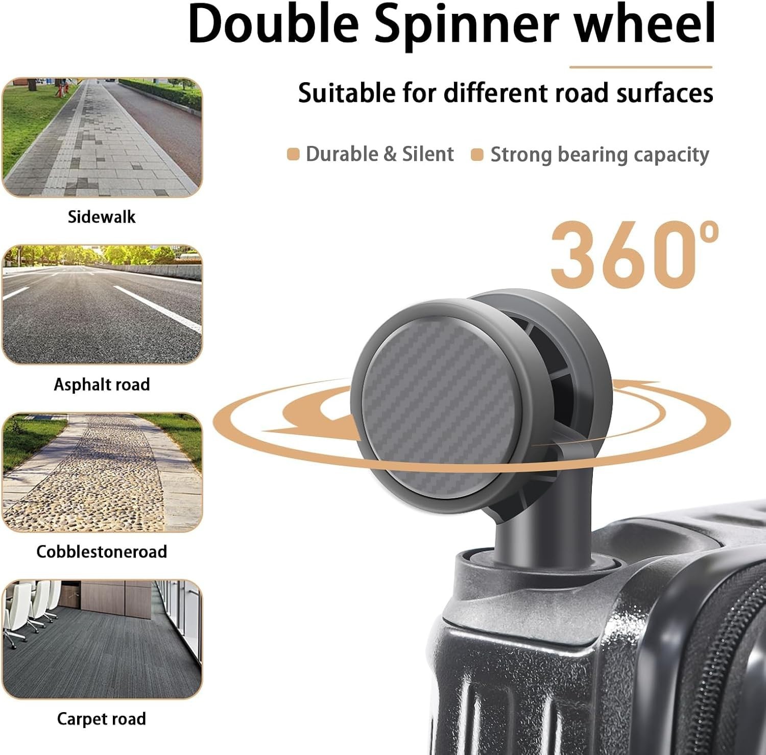 Carry On Luggage Noble TSA Airline Approved Suitcase Carry-on (20 Inch)