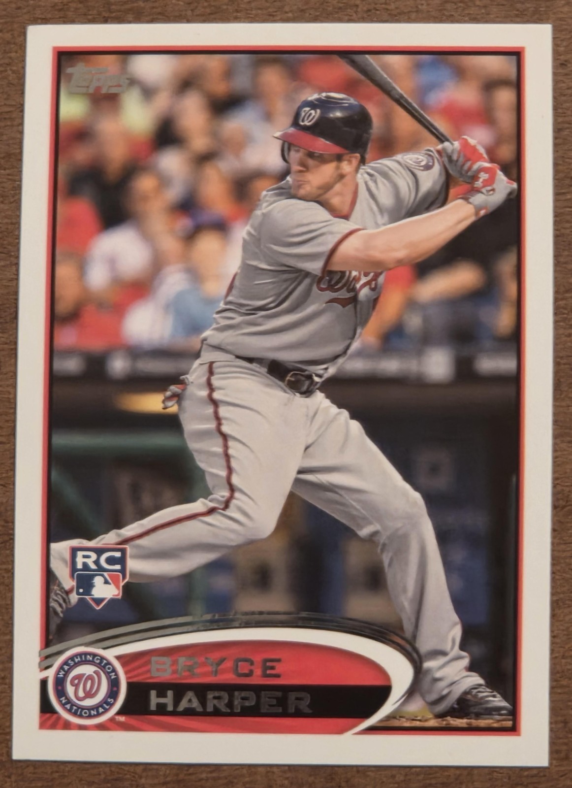 2012 Topps Bryce Harper (Batting Blue Helmet) #661 Rookie RC