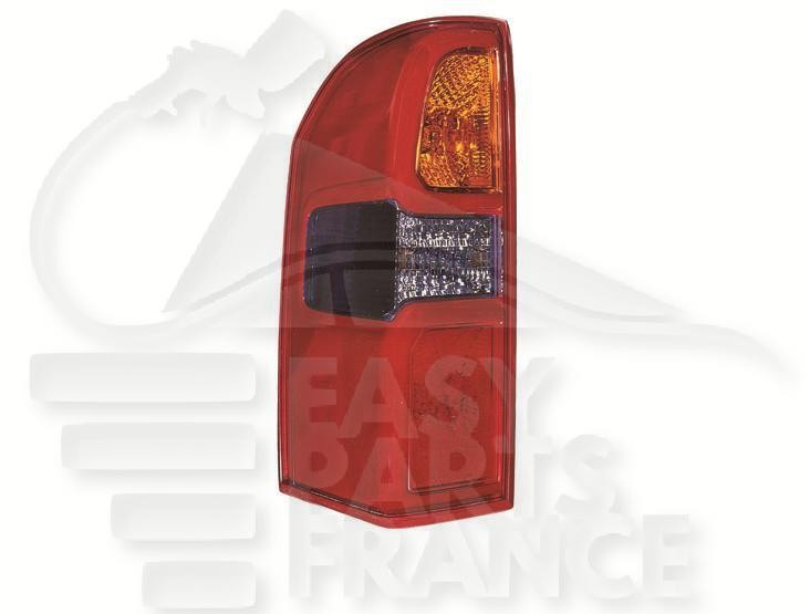 Réparer phare cassé avec le feu arrière-gauche or rouge Nissan Patrol GR Y61