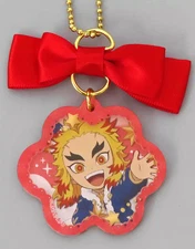 Demon Slayer Kimetsu no Yaiba Rengoku Kyojuro Acrylic Keychain Ornament Ufotable