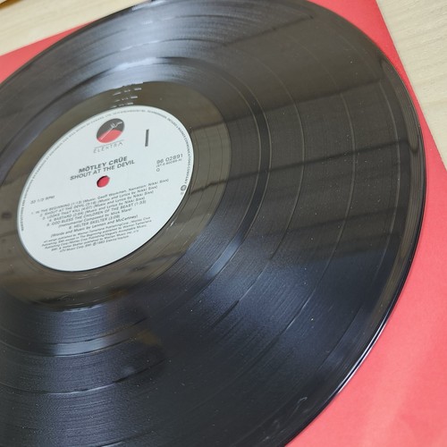 Motley Crue - Shout At The Devil LP (1983 Elektra – 60289-1 1st Press) Record - Picture 10 of 13