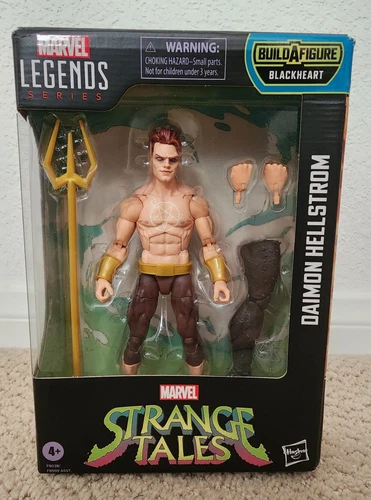Marvel Legends Strange Tales 6” Daimon Hellstrom Action Figure Blackheart Baf