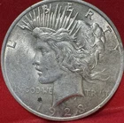 1923 US Peace Silver Dollar $1