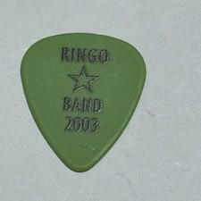 Ringo Starr All-Star Band Colin Hay Guitar Pick 2003 Concert Tour Stage Plectrum