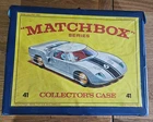 Original Vintage Matchbox Series Collector's Case 41 Carry Case Inc 48 Models
