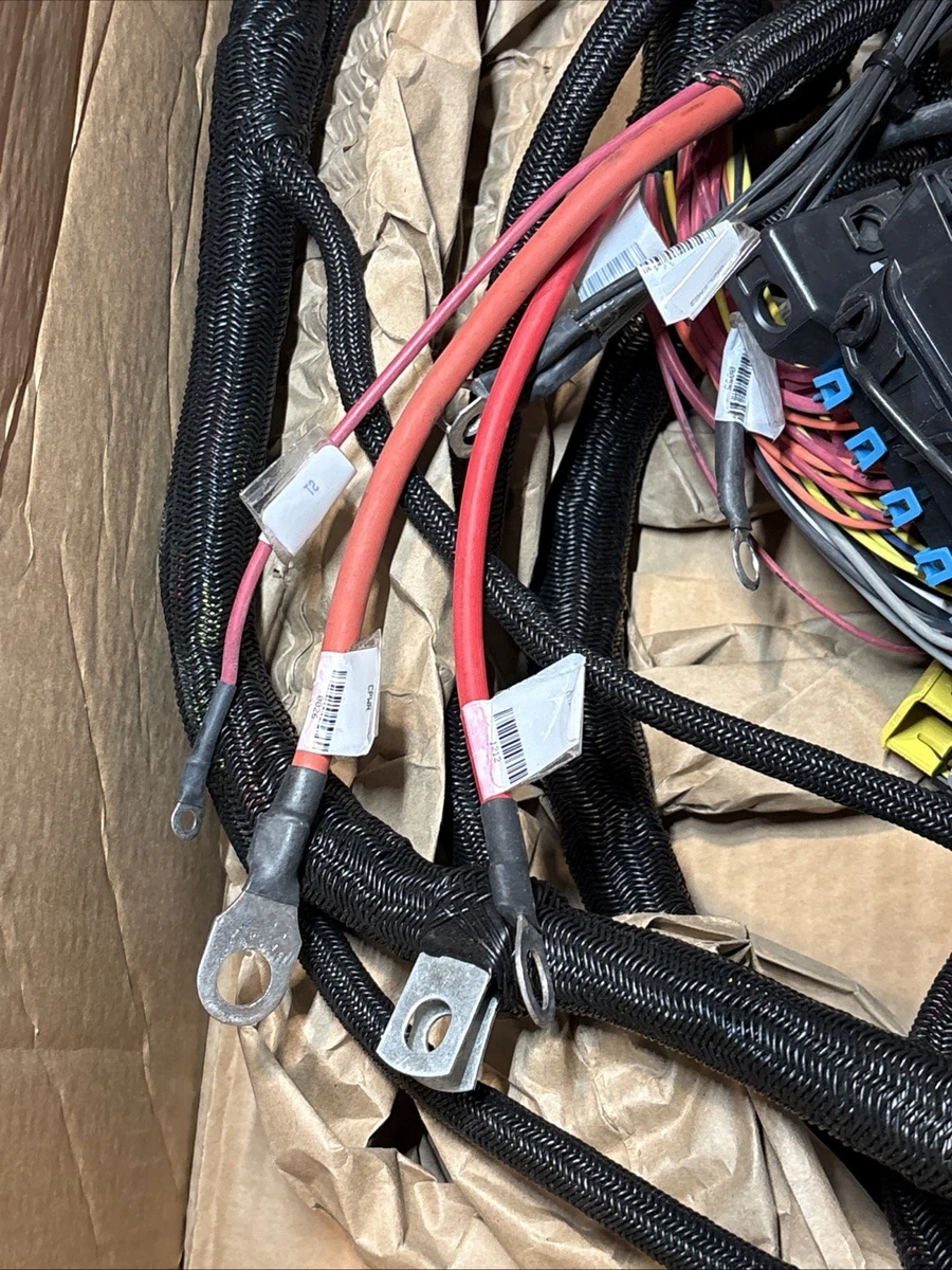 CNH CASE 47857130 Engine & Rear Chassis Wiring Harness OEM NEW photo 6