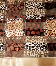 VERSACE Foulard fantasia 100% Seta, cm 100 x 100, Vintage anni ‘90