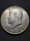 1968-D Kennedy Half Dollar - 40% Silver - VERY slight toning