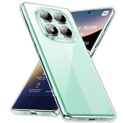 Handy Case für Redmi Note 14 Pro+ 5G Hülle Transparent Slim Handyhülle Cover
