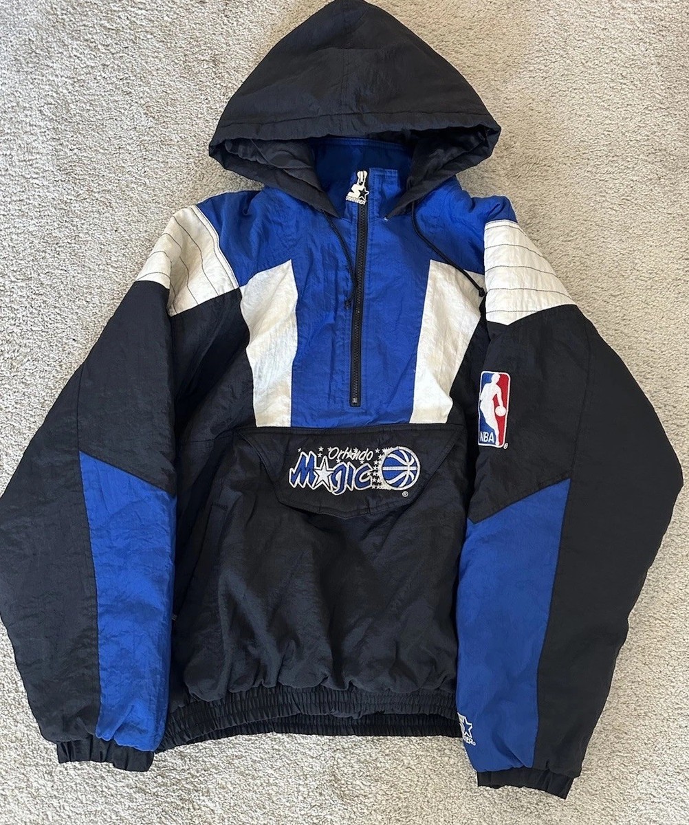 Vintage Orlando Magic starter coat size Large 90s Pullover jacket