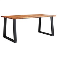 Esstisch Baumkante 180X90X75 Cm Massivholz Akazie