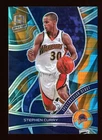 2021-2022 Spectra /49 Stephen Curry Asia Blue & Orange Prizm Spectacular Debut