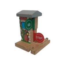 Thomas the Train Stop And Go Signal Station Wooden Railway Thomas  Friends