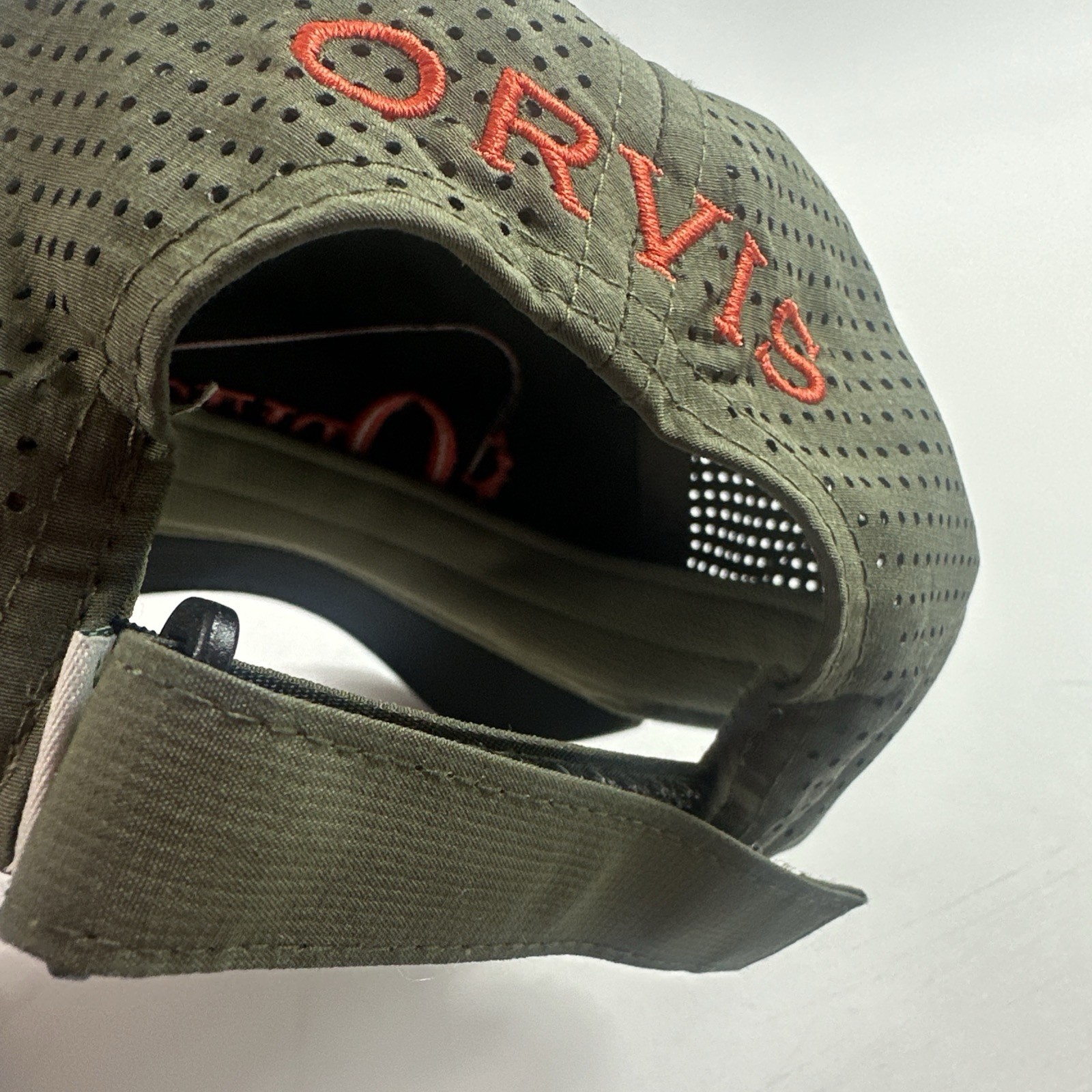 Orvis Hat Cap  adjustable Perforated NetPlus Fish… - image 11