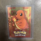 Charmander #04 Holo Topps Blue Label Vintage Pokemon Cards E4 of 12