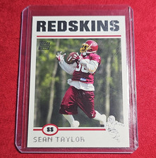 2004 Topps Football Sean Taylor Washington Redskins Rookie Card #347. rookie card picture