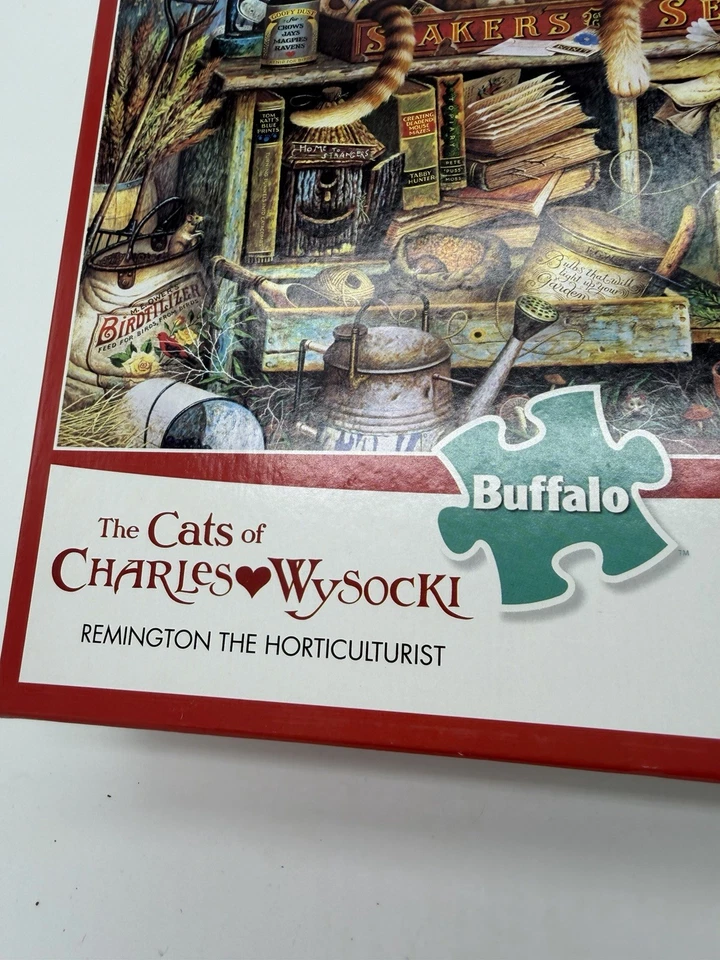Buffalo Games The Cats of Charles Wyoscki Frederick The Literate 750 piezas Foto 3 de 4
