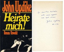 American NOVELIST John Updike autograph, signed book