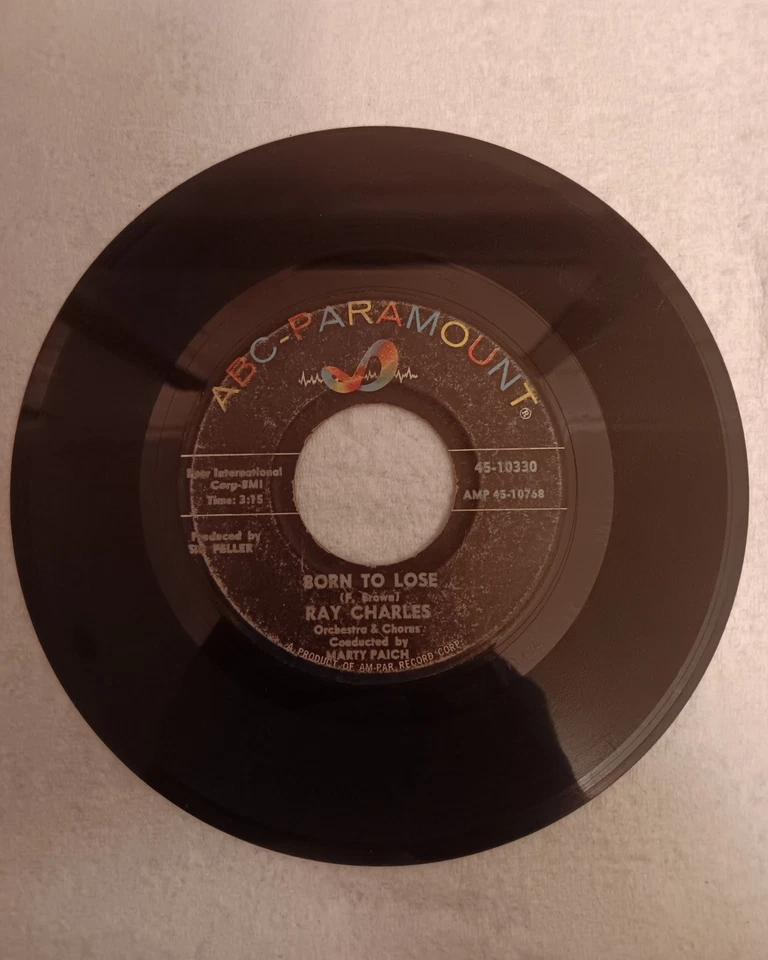 RAY CHARLES I CANT STOP LOVING YOU 1962 Vinyl 45-10330 Don Gibson Shelby NC RARE - Image 4 of 4