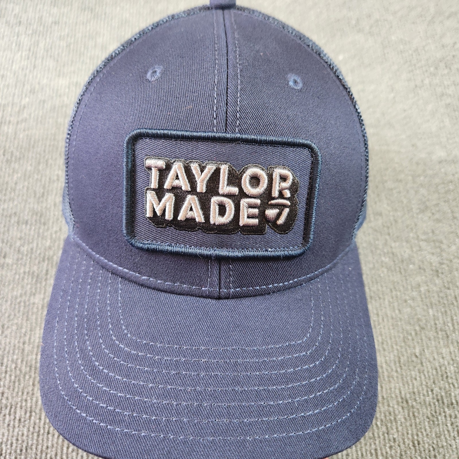 Ventura Retro Trucker Cap Blue Snapback Golf Performance