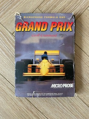 MicroProse Formel 1 Grand Prix Commodore Amiga Spiel komplett Geoff Crammond