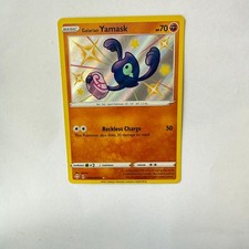 GALARIAN YAMASK SV065/SV122 SHINY RARE POKEMON SHINING FATES SHINY VAULT HOLO NM
