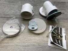 PROFLO PFWO354 1-1/2" Brass Lift & Turn Tub Drain Kit w Overflow -Brushed Nickel