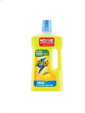FLASH All Purpose Liquid Cleaner Lemon Scent for Floors and Surfaces 1L 6.38 per litre