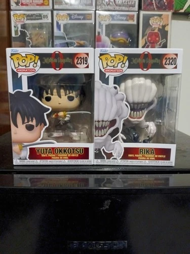 Funko Pop! Jujutsu Kaisen 0 - Lot Of 2 Yuta Okkotsu #2319 & Rika #2320 NM/M