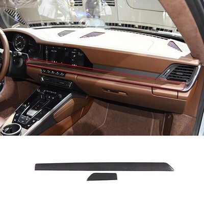 Carbon Fiber Car Dashboard Panel Cover Interior Cover For Porsche 911 2019-2022
