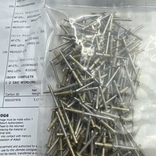 (210) MS20600AD4W3 Cherry Aerospace Blind Rivet  Aluminum Grip 0.126-0.187" Cert