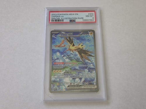 Zapdos ex graded PSA 8 for sale on eBay
