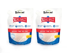 Redmond Real Salt - Ancient Fine Sea Salt Unrefined Mineral Salt 26 Ounce Pou...
