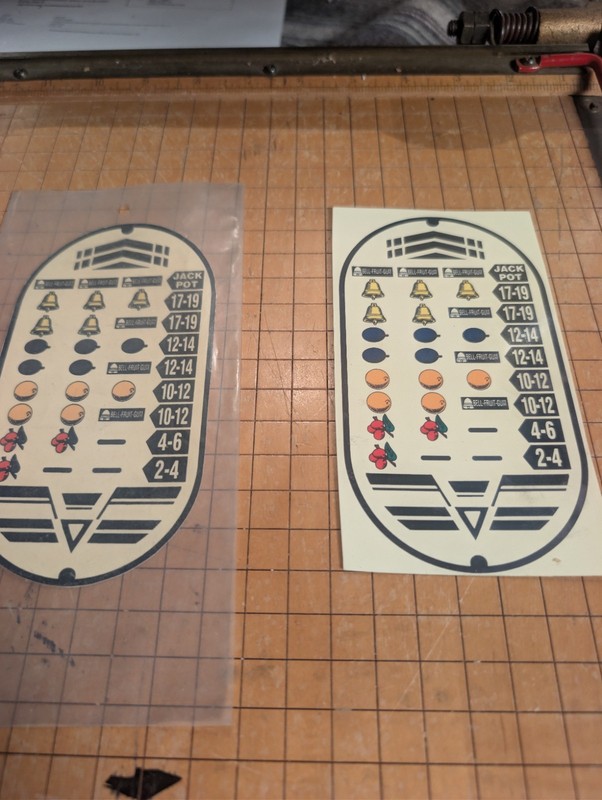 ​Vintage Slot Machine Payout Decals / Stickers - Lot of 2