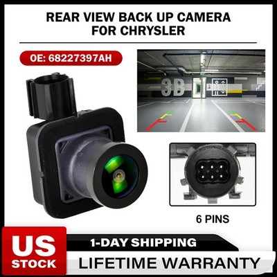 For Chrysler Pacifica Voyager 2017-2024 68227397AH Rear View Backup Camera New