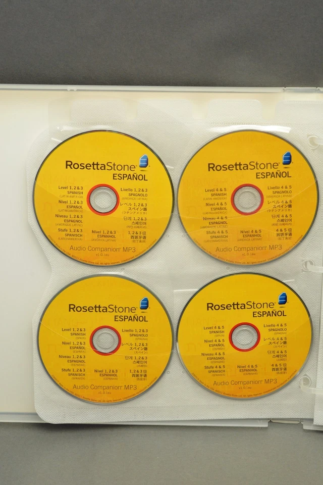 Rosetta Stone Version 3 Audio Companion 38 CD's Complete Set All 31 Languages! - Image 3 of 4