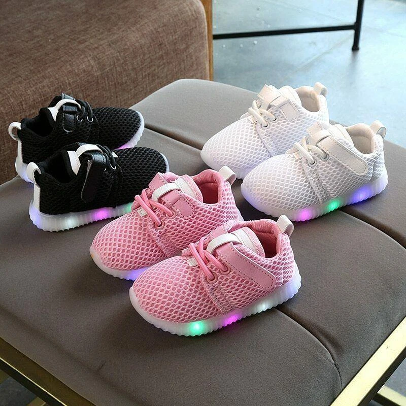 Tenis led adidas shop para ninos