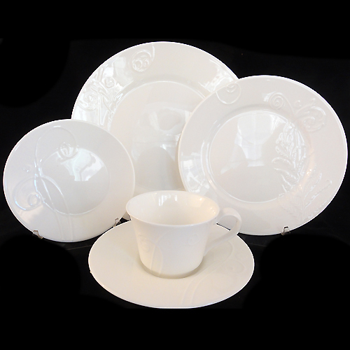 NATURE Wedgwood SALAD PLATE 8" diameter NEW NEVER USED made England BONE CHINA - Picture 4 of 12